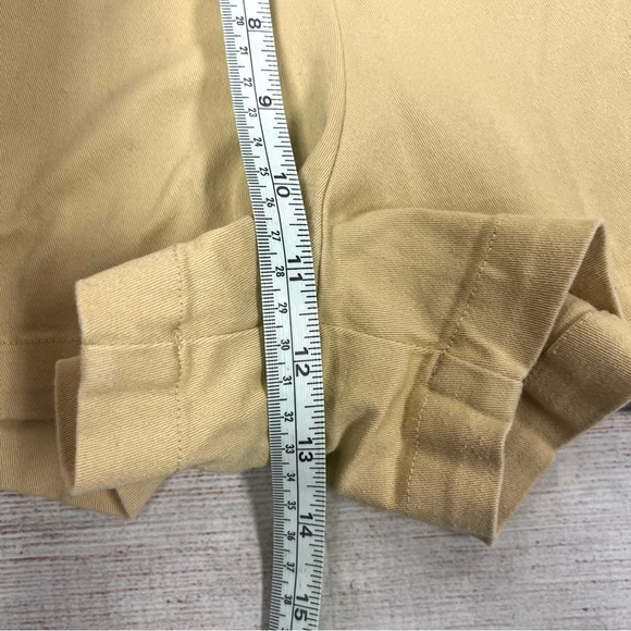 Vintage Esprit Yellow High Waisted Stretchy Shorts Size 3/4 - Picture 9 of 10